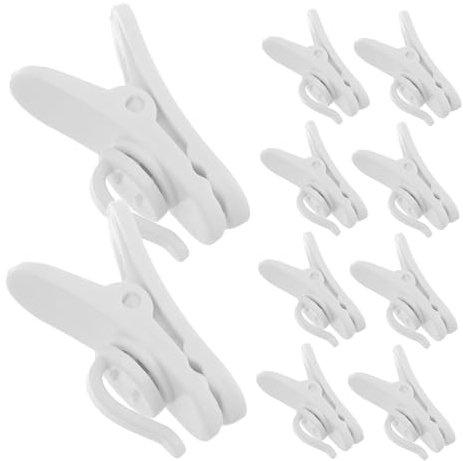 NUOBESTY 100piezas Clip para Cable De Auriculares Giratorio Antipérdida Accesorios para Auriculares Clips para Cables De Fijación De para Diario Dispositivos Móviles