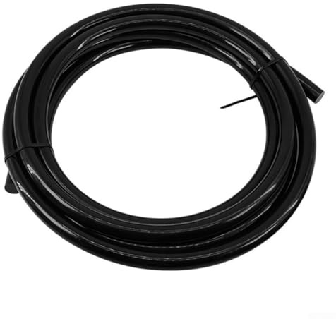 Tubo di rame integrato da 4 m, striscia piegatubi in plastica PE per aria condizionata, kit per tubi da 3/4 e 7/8 pollici, viola/nero (nero)
