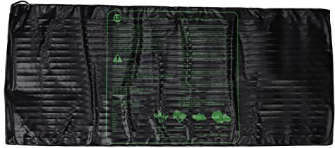 OEBUAFI Tappetino Riscaldante per la Germinazione dei Semi con Tappetino Termico per Piantine con Silicone PVC Impermeabile per la Propagazione delle Piante da Interno dei (Spina UE 220-240 V)
