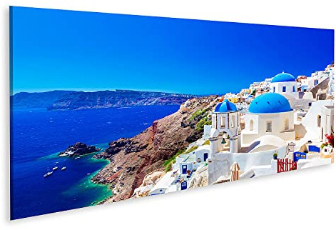 islandburner Bild auf Leinwand Oia Stadt Auf Der Insel Santorin Griechenland Bilder Wandbilder Poster