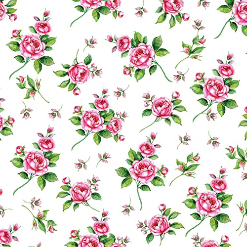 Papierserviette Serviette Romantic Roses 33x33cm Blumen Blümchen Serviettentechnik 20 Stück 20 Stück