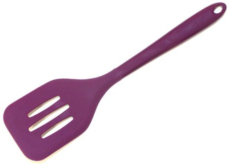 Kochblume Flexwender | Premium-Silikon & BPA frei| Hitzebeständig | Spülmaschinenfest | 30cm | Farbe: lila