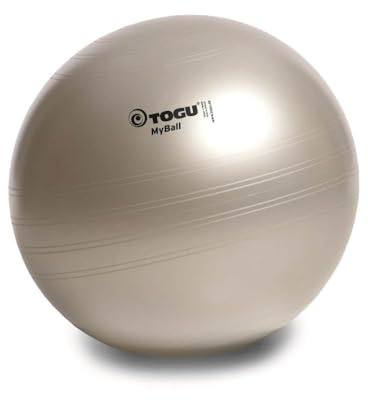 Togu Gymnastikball MyBall Silber 75 cm Durchmesser