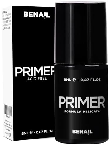 Premier gel professionnel pour reconstruction des ongles, sans acide, ne s'évapore pas à l'air libre, déshydratant pour préparation des ongles pour vernis semi-permanent et reconstruction 8 ml.