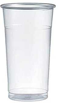 DOT Horeca Solutions 30 Bicchieri TUMBLER 350 ML trasparenti alta qualità usa e getta bicchiere plastica riciclabili per bevande birra cocktail acqua feste bar lidi discoteche monouso