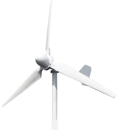 Turbina aerogeneradora Horizontal de 10KW, 10000W, 96V, 48V, 24V, Dinamo magnético de energía libre, molino de viento de gran potencia for tierras agrícolas domésticas Kit De Generador EóLico ( Size :