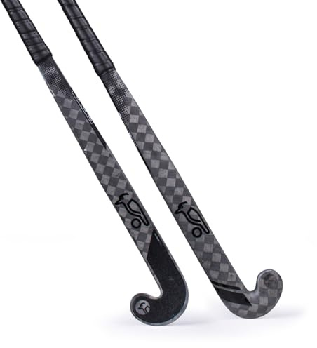 Kookaburra PRO Ultralite Stick-36.5, Bastone da Hockey Unisex, Argento/Nero, 36.5 Light