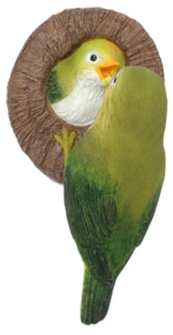 KITANDOVE Hängen Vogel Harz Handwerk Entzückende Vogel Statue Hof Baum Garten Ornament Wohnkultur