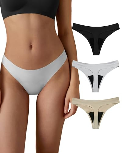 SHARICCA Perioden Unterwäsche Thongs Unterhosen Absorbierend Menstruation Sporty Unterwäsche für die Mädchen Periode