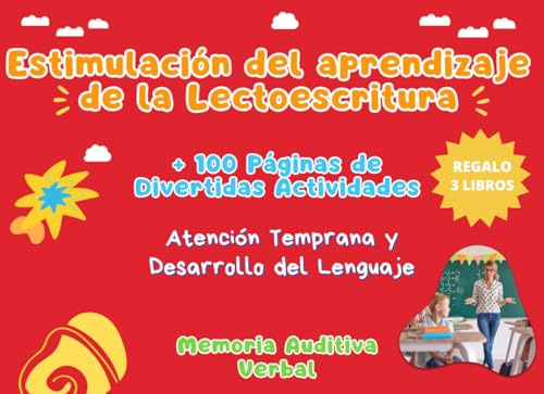 Estimulación Aprendizaje Lectoescritura. Atención Temprana y Desarrollo del Lenguaje. Memoria Auditiva: Estimulación del Lenguaje y el Pensamiento. ... Prevención Dificultades Lectura y Escritura