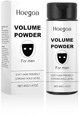 SUNZWO Haarpuder Männer, Based Texture Powder für Volumen & Styling, Fluffy Mattes Texturpuder, Haargel-Alternative für Dünnes Haar, Ungiftig, Ideal für Alltag & Reisen