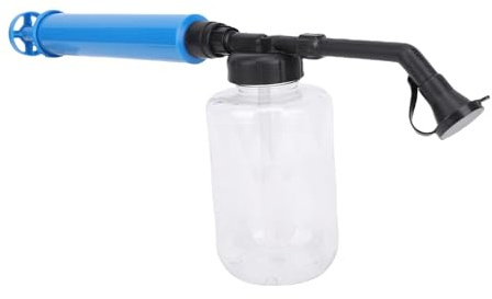 Vvikizy Plumeau de Poudre de Diatomées, Applicateur de Poudre de Jardin de Grande capacité de 500 ML avec Poteau étendu pour L'horticulture Biologique Intérieure et Extérieure