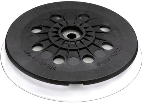Festool Schleifteller ST-STF 125/8-M8-J W-HT, 125 mm, M8 | Weicher Schleifteller mit Kletthaftung – passend für ETS EC 125 und LEX 125, ideal für ebene und gewölbte Flächen