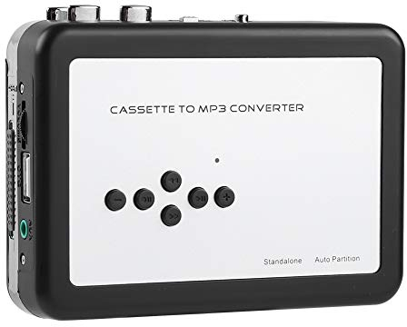 VBESTLIFE Tragbare Kassettenspieler, USB Antrieb Kassette zu MP3 Konverter Audio Musik Spieler Kompatibel mit XP/Vista / 7/8. 