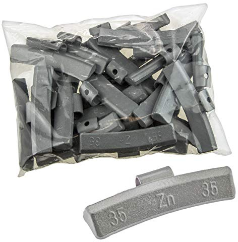 Stix 25x Schlaggewichte 35g Zink ZN Auswuchtgewichte Alufelgen | Auswuchtgewichte für PKW, ideal für Alufelgen, präzises Auswuchten der Räder