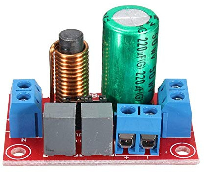 Adjustable Treble Bass 2 Way Audio Frequency Divider Speaker Crossover Filters - Red