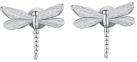 ✦ Springlight Ohrringe Silber 925 - Süße kleine Libelle Handmade Schmuck für Frauen und Mädchen - Geschenke zur Jugendweihe