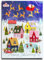 Santa Weihnachtsdorf - Adventskalender mit Schokolade Schoko Weihnachts Kalender