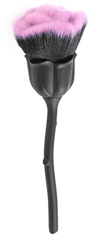 GRARRO Nail Dust Brush Brush Nail Art Cleaning Brush Blush Powder Brush(Black)