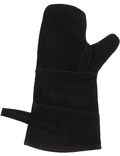 OSALADI Arbeitshandschuh Kamin Grillhandschuhe für die Feuerstelle Hitze Handschuhe Backen Backhandschuhe Arbeitshandschuhe Schweißhandschuhe Feuerfeste Handschuhe Nicht heiß Topflappen