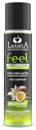 INTIMATELINE | Feel Fragrance Intimgleitmittel Passionsfruchtaroma 60 ml | Auf Wasserbasis, für vaginale oder anale Hydratation und Gleitfähigkeit