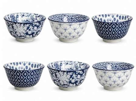 Artime Lot de 6 bols médiums, MAJORELLE