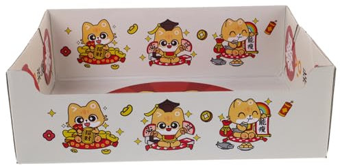 BUGUUYO Tragbare Katzentoilette Behälter Für Haustiere Katzentoilette Kaninchentoilette Katzentoilette Katzentoiletten Papierablage Für Die Katzenreinigung Katzenhütte