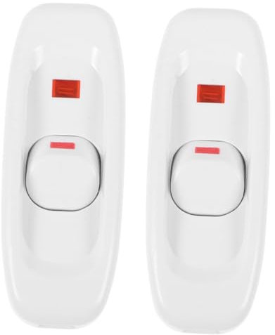 OSALADI 2pezzi Interruttore Vintage Per Indicatore Led Per Controllo Lampade Design Per Arredamento Retro