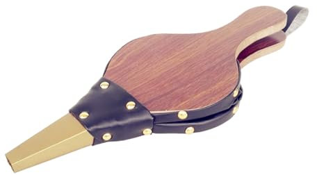 CHILDWEET Quality Density Board Manual Wood Bellows Fire Blower for Outdoor Easy to Use Store