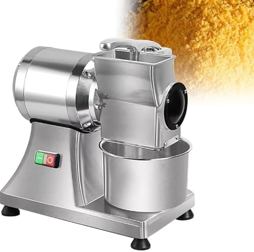 Grattugia commerciale per formaggio e pane, ad alta capacità, 39,9 kg/ora, ideale per cucine e servizi di ristorazione
