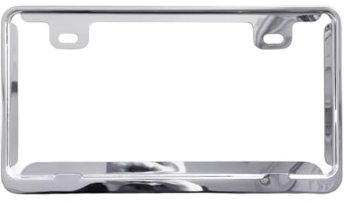 Baokuan Marcos De Matrícula De Acero Inoxidable, Soporte para Matrícula De Coche, para Hombre Y Mujer.