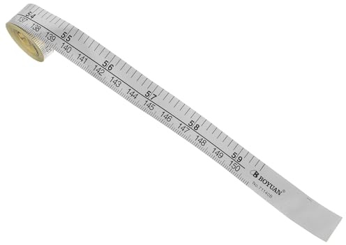 Ciieeo Self-Adhesive Measuring Tape For Kids Height Peel And Stick Measuring Sticker 1.5m Soft Tape Measure Removable Adhesive Ruler For Wall Sewing Workbench And Fabric