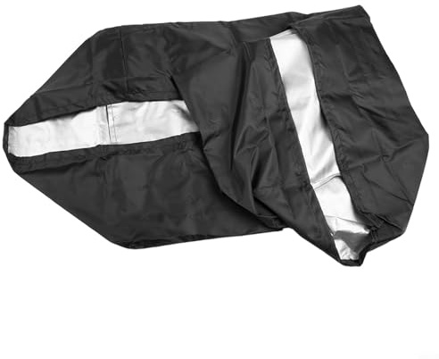 Honseadek Cubierta portátil para parrilla de gas, tela Oxford resistente al agua, forro de PVC 210D, resistente a la decoloración y al desgarro, protección resistente a la intemperie