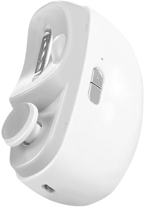 Lime à Ongles Électrique,Limeuse Polisseuse Légère | avec Éclairage LED et Verrou de Sécurité,pour Manucure Pédicure à Domicile et Salon pour