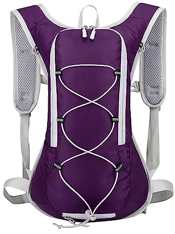 Generisch 2026 Zaino Foreign Trade Outdoor Spruzzi Bicicletta Equitazione Borsa Acqua Escursioni Arrampicata Viaggi Borsa A Tracolla Ciclismo Zaino, Lilla, Taglia unica per tutti, Zaino tradizionale