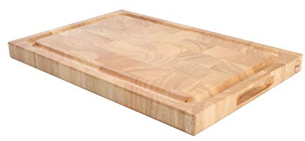 T&G Woodware Dual Purpose Rectangular End Grain Board in Hevea