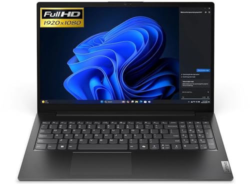 Lenovo V15 G5 Notebook 15,6 Intel i5-13420H @4,6GHz 16GB DDR5 1TB NVMe SSD FHD IPS Windows 11 Laptop, Schwarz //Notebooktasche