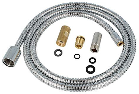 Hansa Brauseschlauch G1/2-M14x1 inkl. M15 Adapter L=1500 mm, 59905067