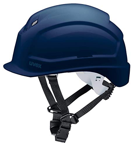 Elmetto protettivo uvex pheos S-KR - Casco da Lavoro con Visiera Corta - Casco Antinfortunistica con Euroslot Laterali per Dispositivi di Protezione dell´udito a Cuffia