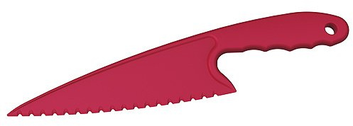 Kuchenmesser Bakery Tortenmesser in Berry - für Antihaft-Pfannen und Töpfe | Küchenhelfer, Backen Zubehör, Torten schneiden, Kuchen servieren, Backutensil, schonend für Beschichtung, Servierbesteck
