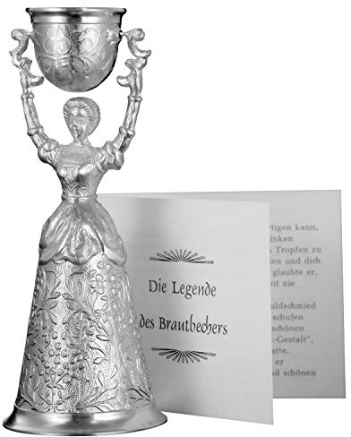 Röders Zinn Hochzeitsbecher