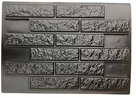 Folpus Wandbetonformen Zementziegelmacher Form Gartenhaus Wand Steinfliesen