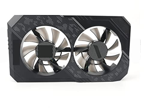 Youngran RTX2060 GTX1660 GTX1650 Ventilateur de Carte vidéo Compatible for ASUS Tuf Gaming GTX 1650 1660 Super RTX 2060 Carte Graphique FD8015U12S / T129215BU Leisurely