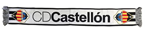 C.D. Castellon Bufanda Telar Blanca.