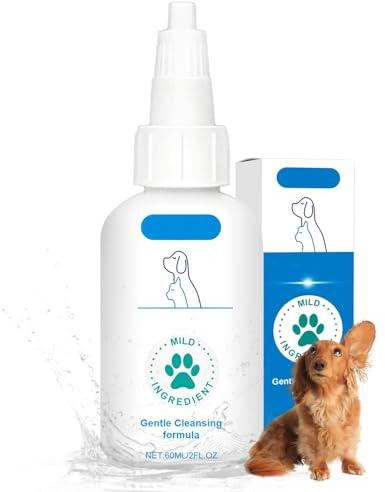 60ml Pulizia Orecchie Cane,Cane Orecchie,Pulizia Orecchie Gatto