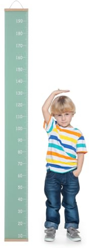 Hemobllo Kinder Wachstum Messlatte 78.74 X 7.87 Wandbehang Für Kinderzimmer Höhenmessung Wanddekoration Zum Beobachten Des Wachstums Für Wohnzimmer Schrank