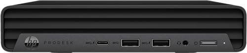 HP ProDesk 400 G6 Desktop Mini – Intel Core i7-10700T (8 Cores, 2.0/4.5GHz), 1TB PCIe Gen 4.0 x4 NVMe, 16GB DDR4, Intel UHD Graphics, GbE, WIFI 6 & Bluetooth 5.1, Windows 11 Pro (Renewed)