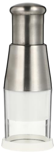 DOITOOL Coupe-légumes Manuel Hachoir à Ail Et Oignons 16x6 Cm Acier Inoxydable Multifonction Presse-ail Pratique Cuisine Familiale Usage Quotidien