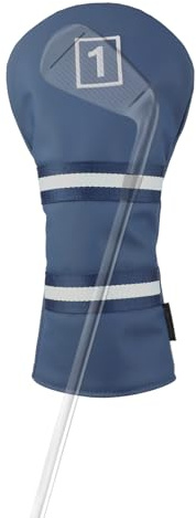 Copritesta per mazze da golf, chiusura elastica, resistente agli, fodera in peluche, per mazze da golf, per uomini, donne, compleanni, Natale, attività all'aperto