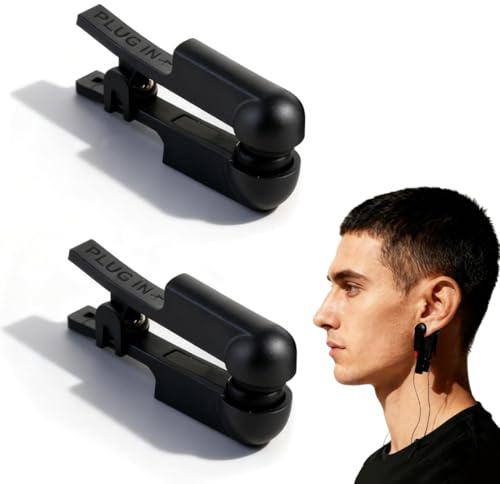Teegxddy 2 Stück vagusnervstimulator, Vagusnervstimulator ohr, Binauraler Clip-On